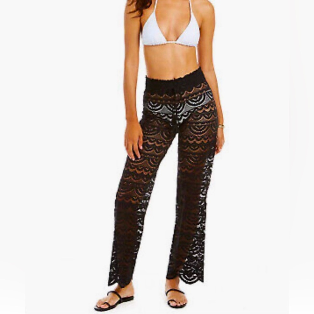 Miken
Scallop‎ Hem Pants with Tassel Tie size xl
